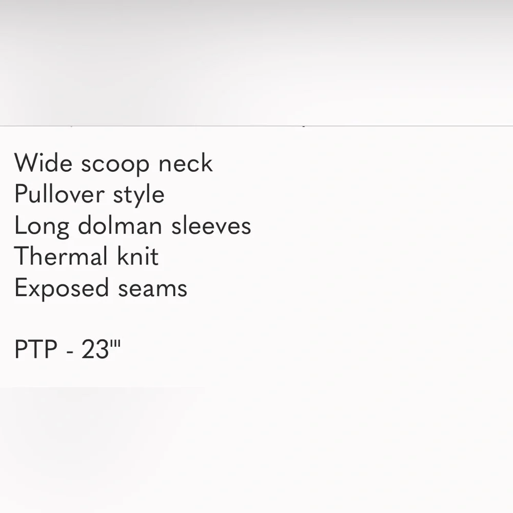 We The Free New Magic Thermal Top - NWOT - Picture 6 of 6